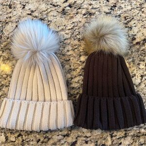 3 Aritzia Knit Beanies